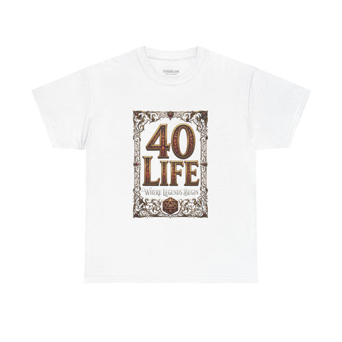 40 Life EDH MTG Commander Lifestyle Tee