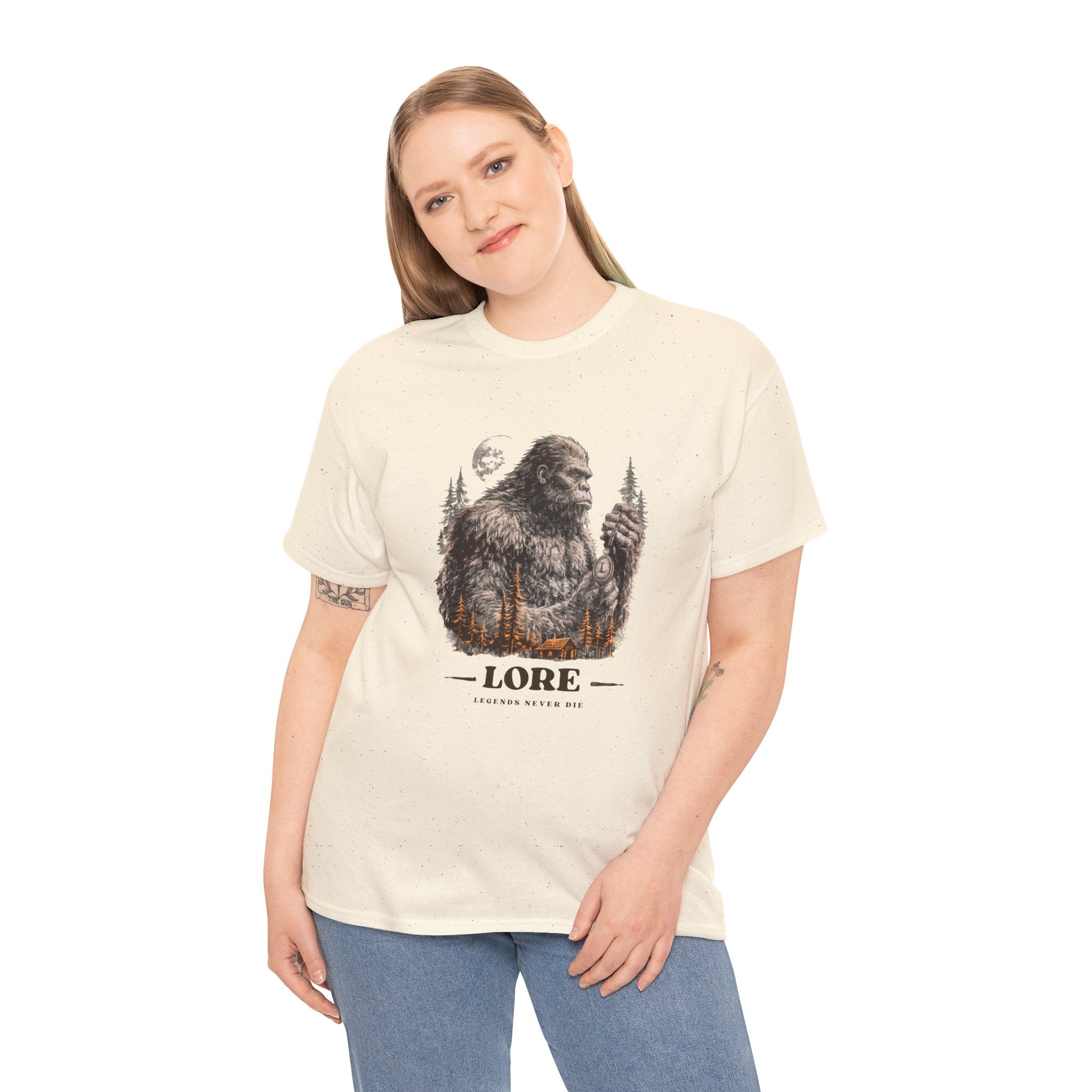 Bigfoot Lore Tee Legends Never Die