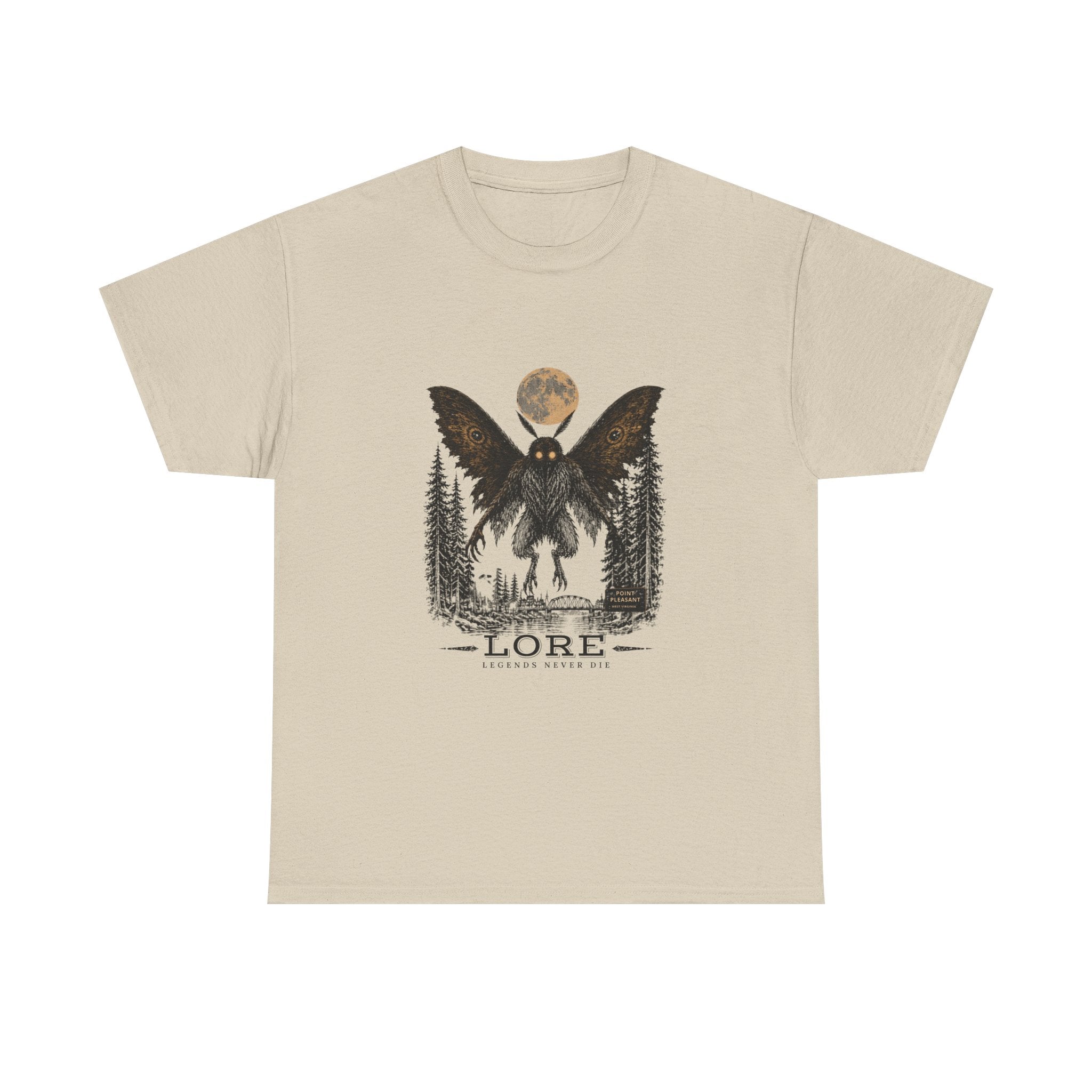 Mothman Lore Tee Legends Never Die
