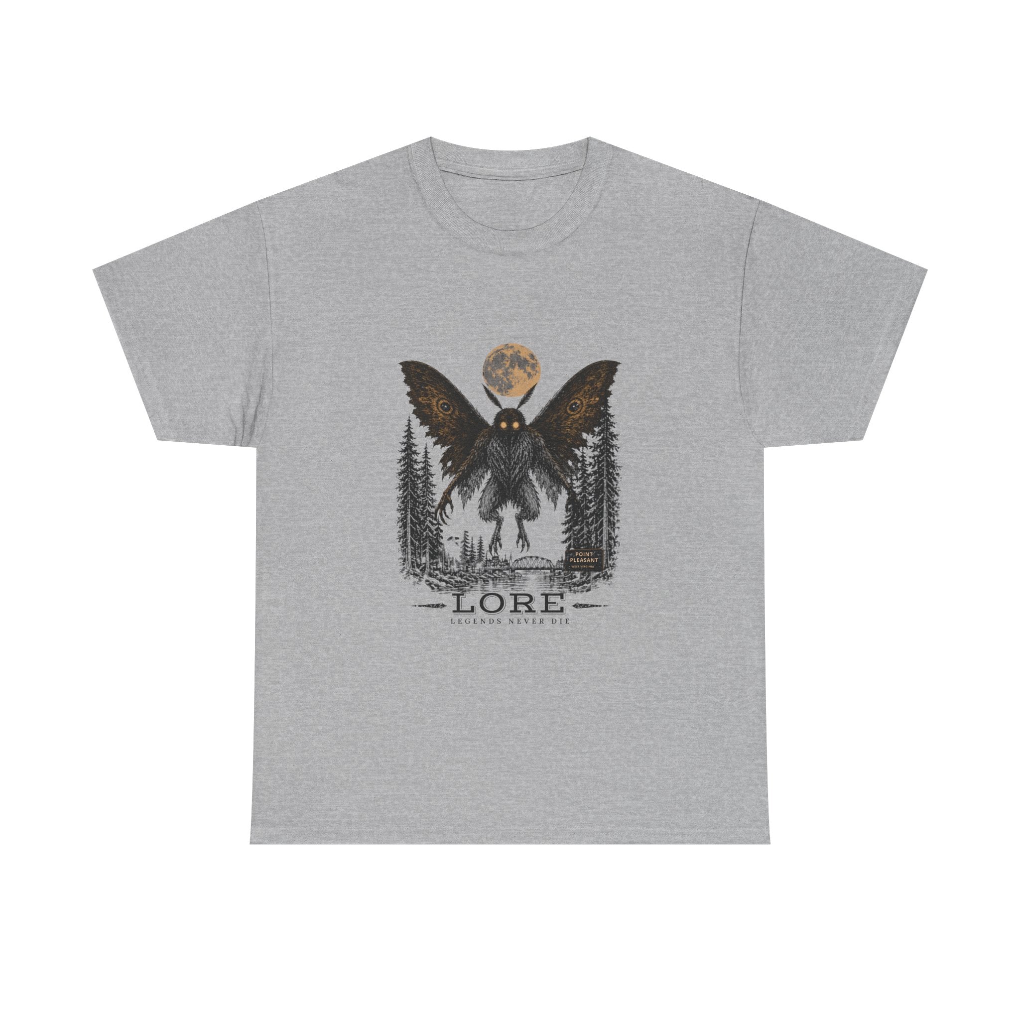 Mothman Lore Tee Legends Never Die