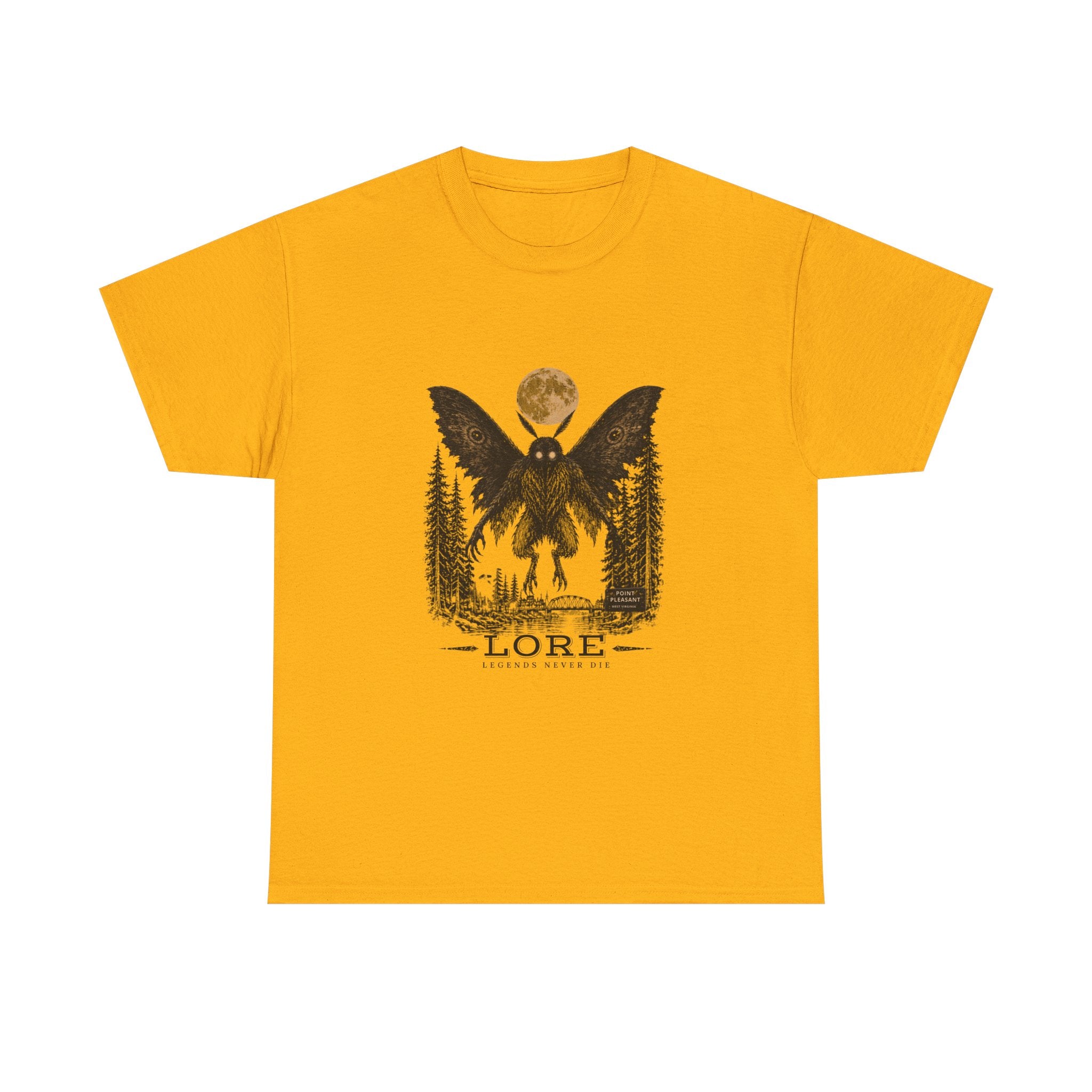 Mothman Lore Tee Legends Never Die