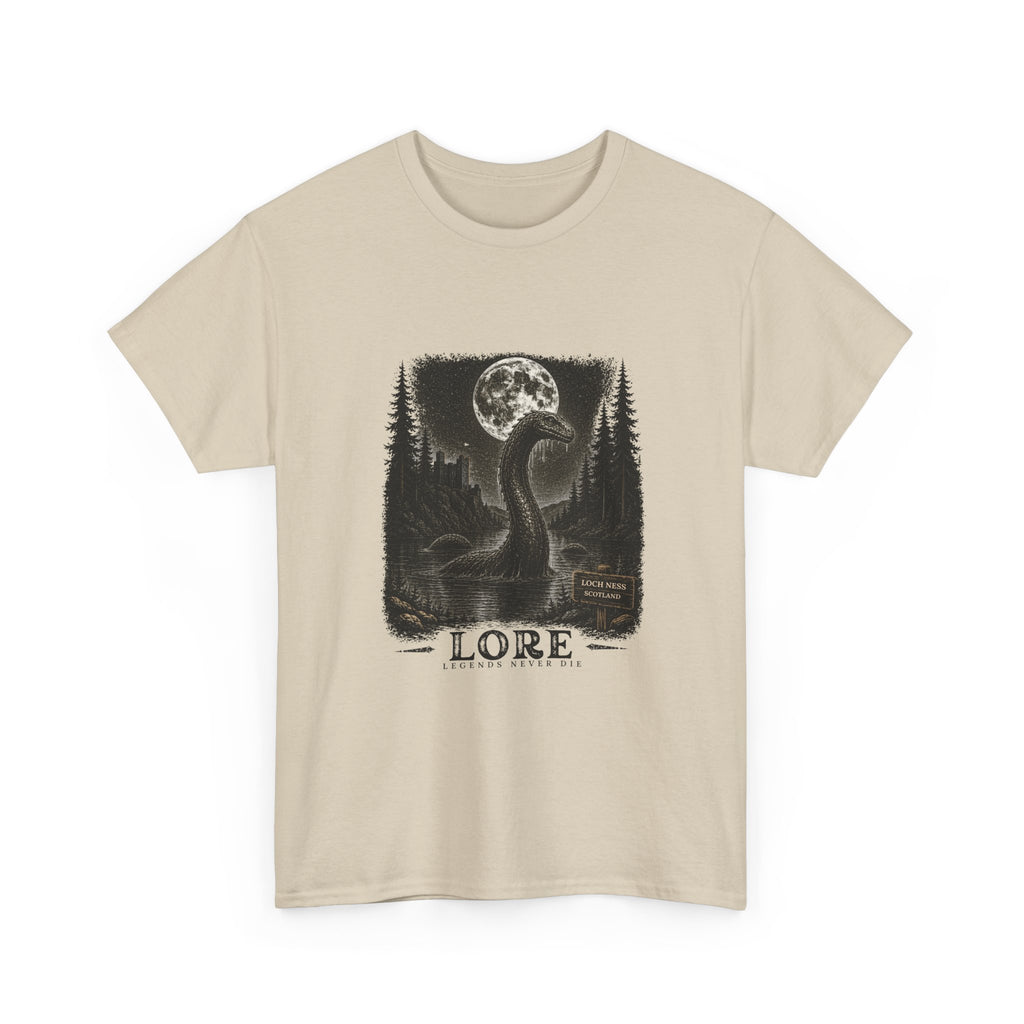 Loch Ness Lore Tee Legends Never Die