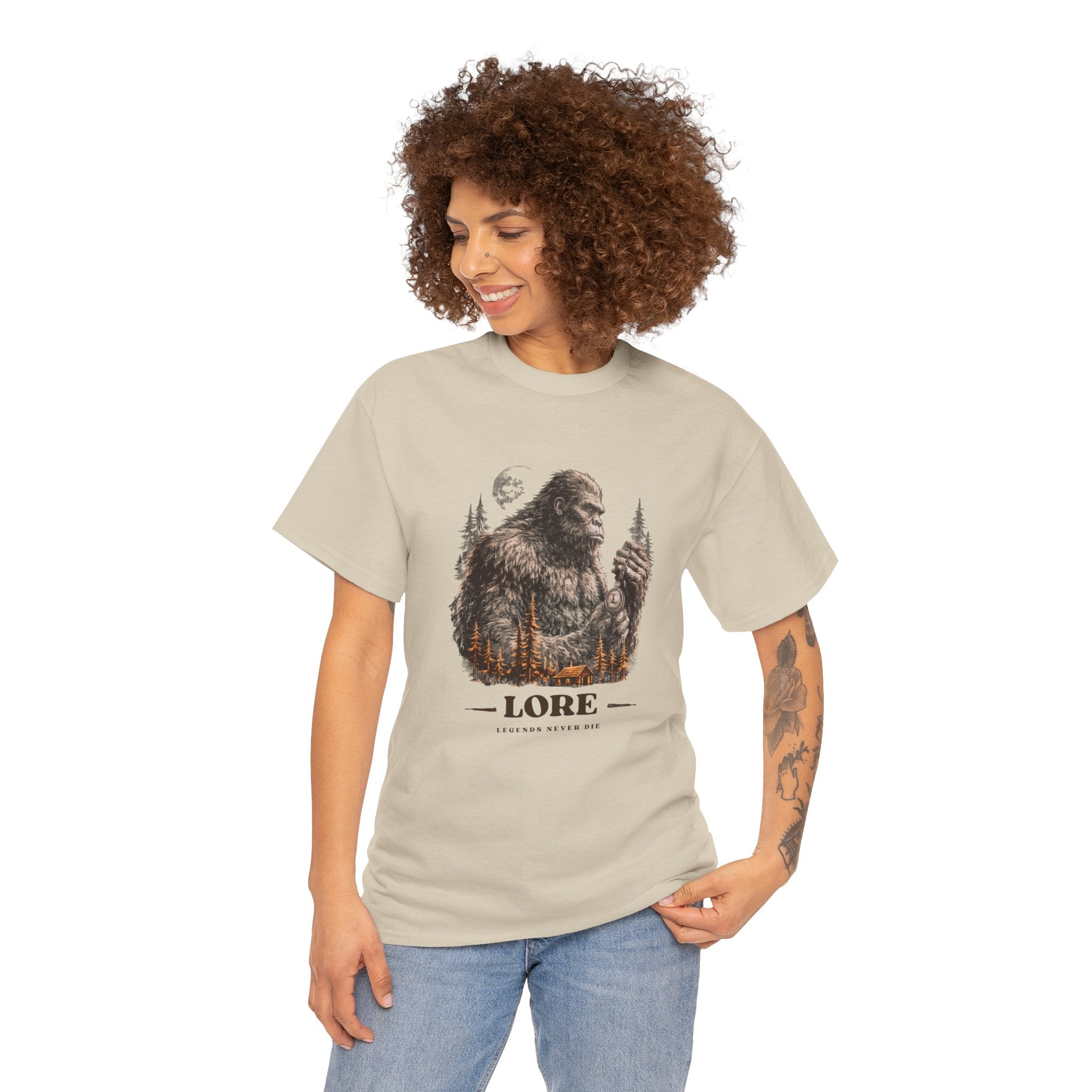 Bigfoot Lore Tee Legends Never Die