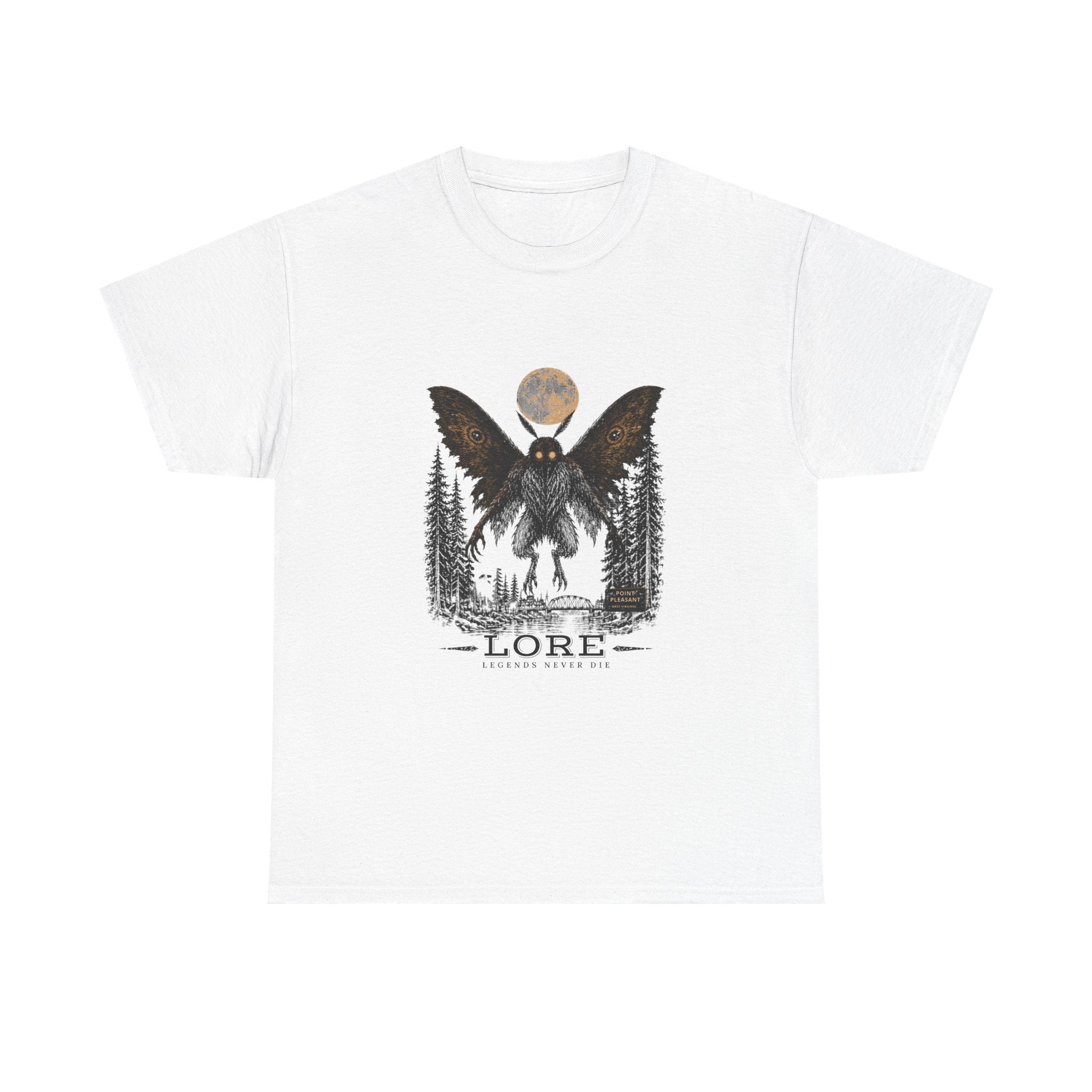 Mothman Lore Tee Legends Never Die