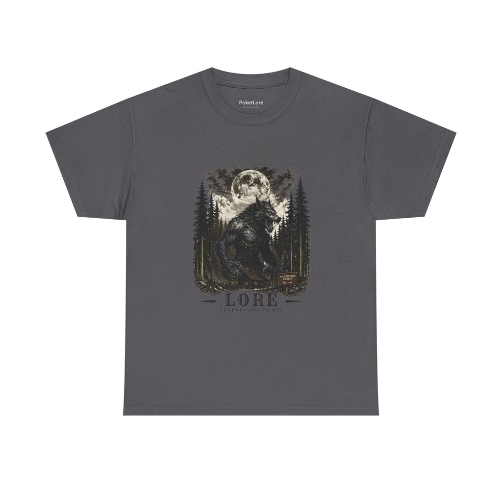 Wolfman Lore Tee Legends Never Die