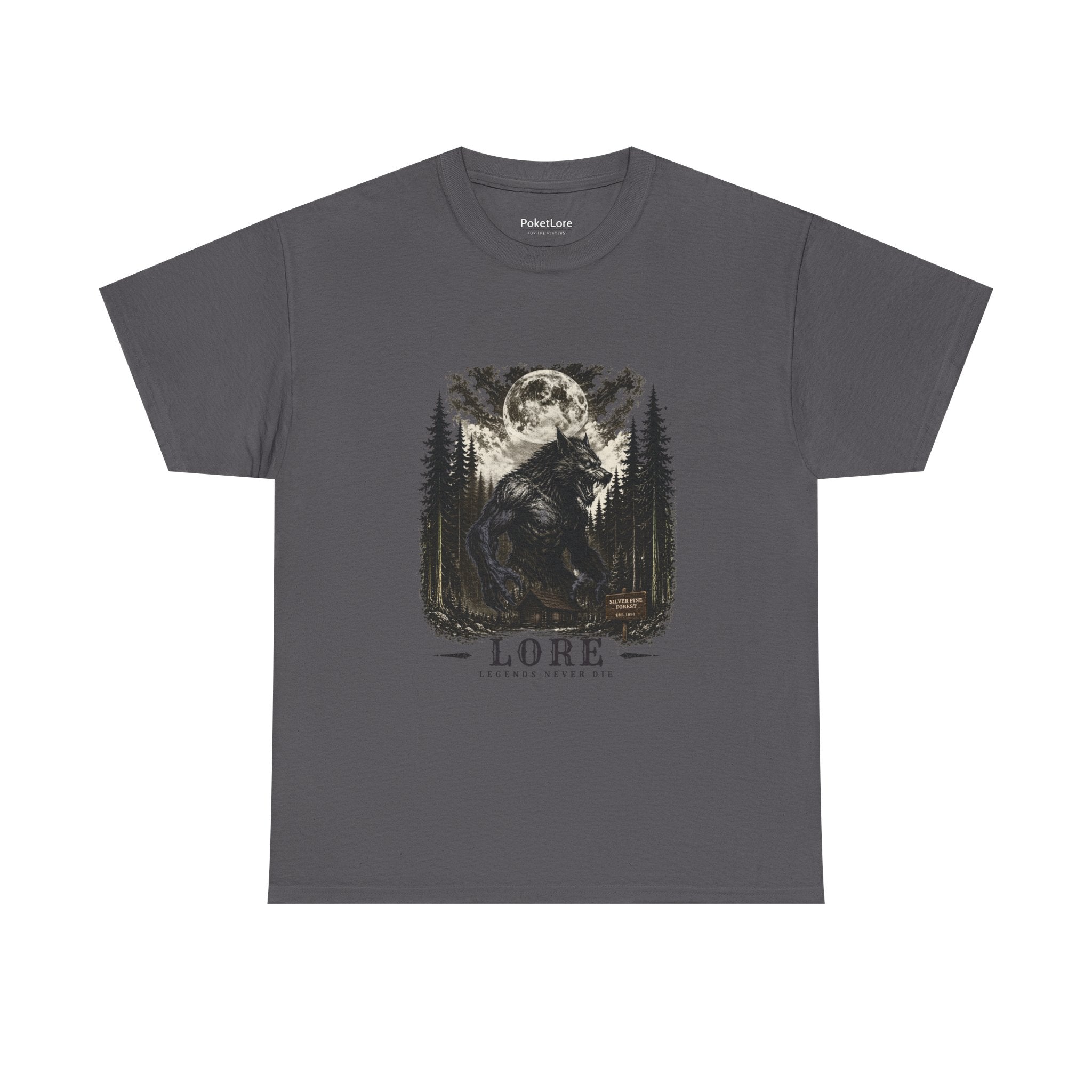 Wolfman Lore Tee Legends Never Die