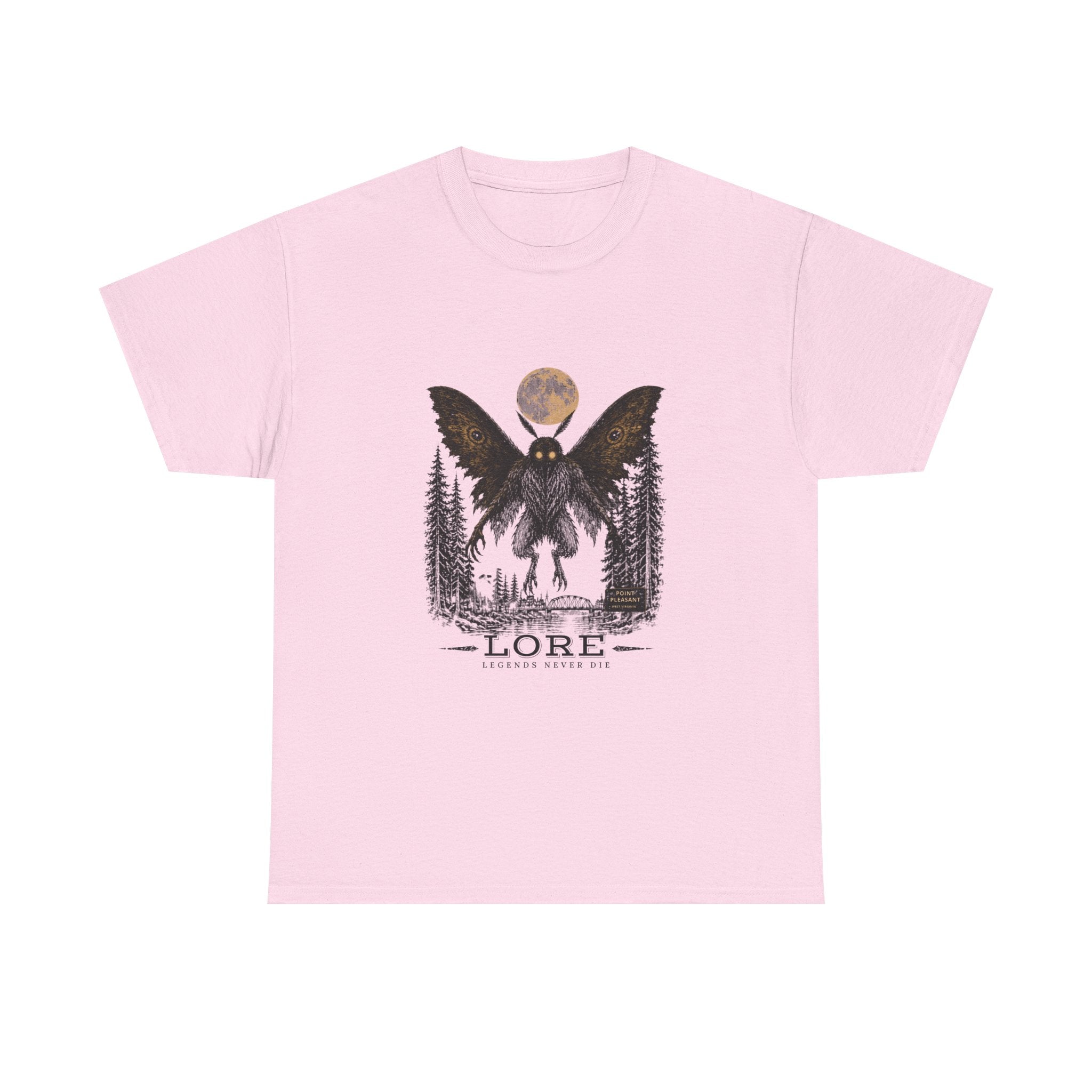 Mothman Lore Tee Legends Never Die