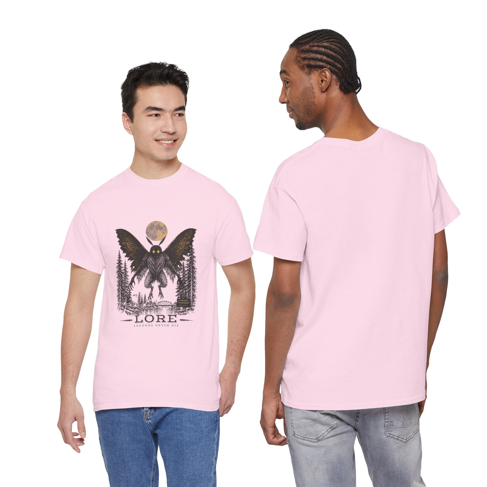 Mothman Lore Tee Legends Never Die