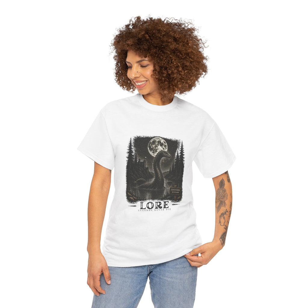 Loch Ness Lore Tee Legends Never Die