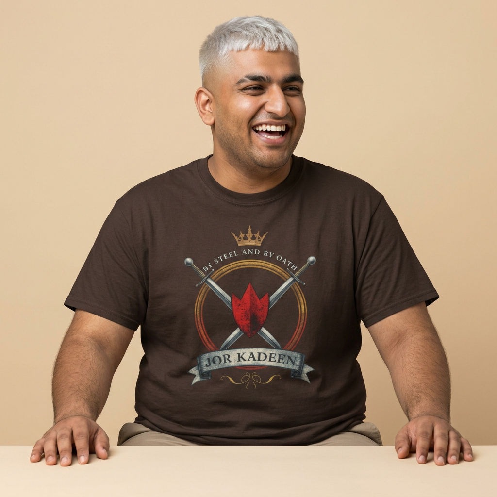 Jor Kadeen By Steel and By Oath Commander Tee