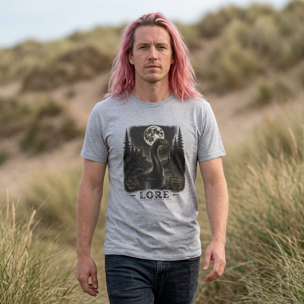 Loch Ness Lore Tee Legends Never Die