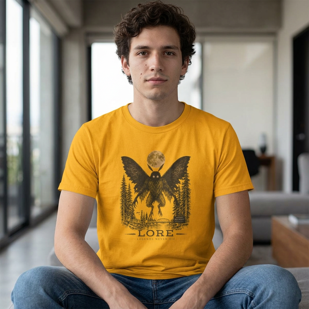 Mothman Lore Tee Legends Never Die