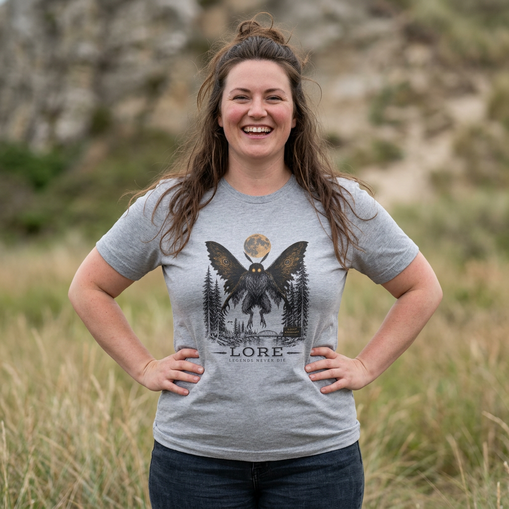 Mothman Lore Tee Legends Never Die