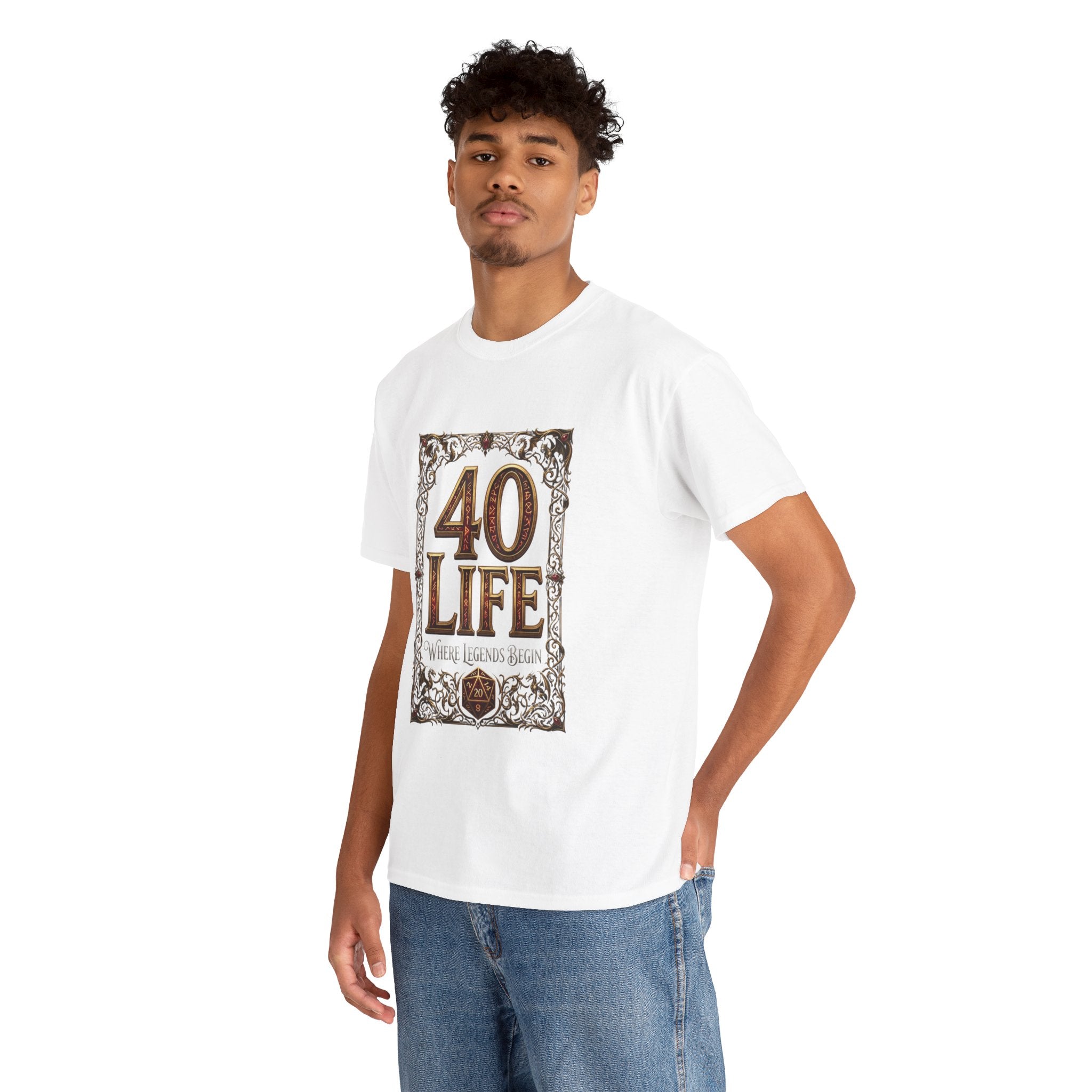 40 Life EDH MTG Commander Lifestyle Tee