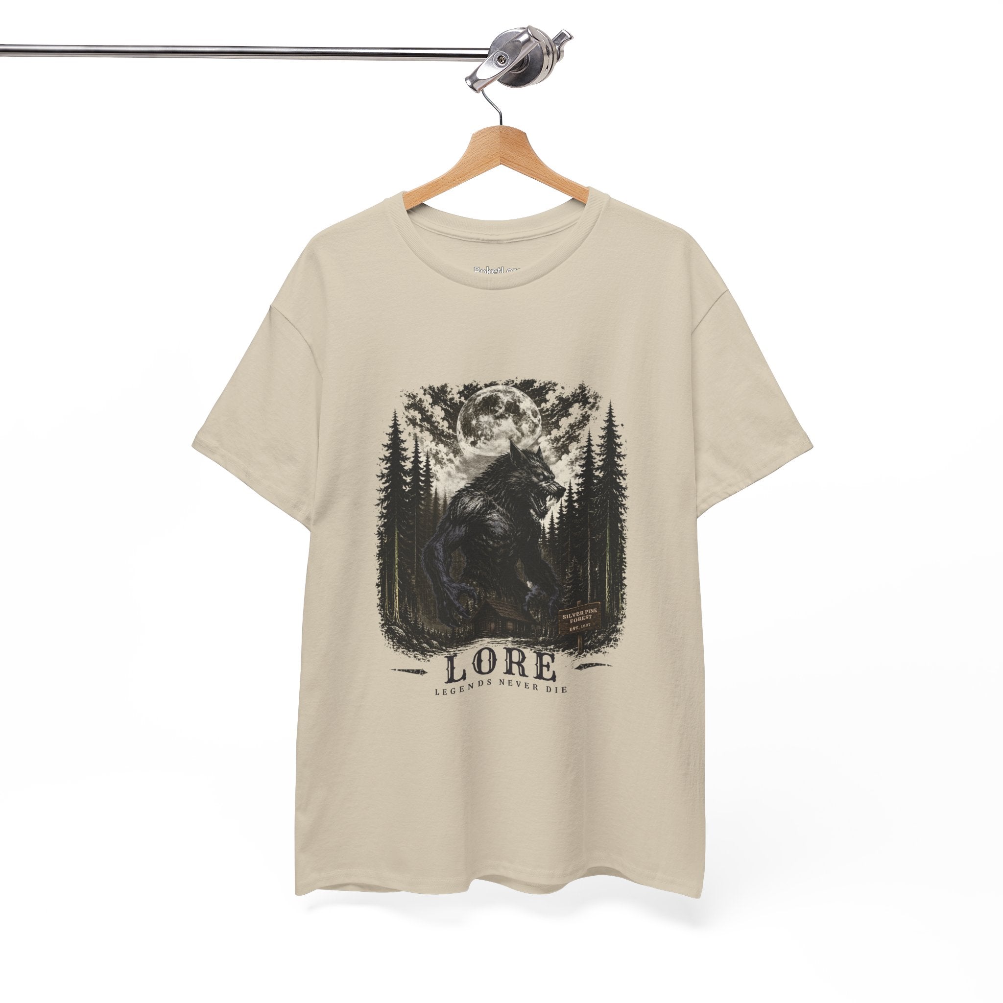 Wolfman Lore Tee Legends Never Die
