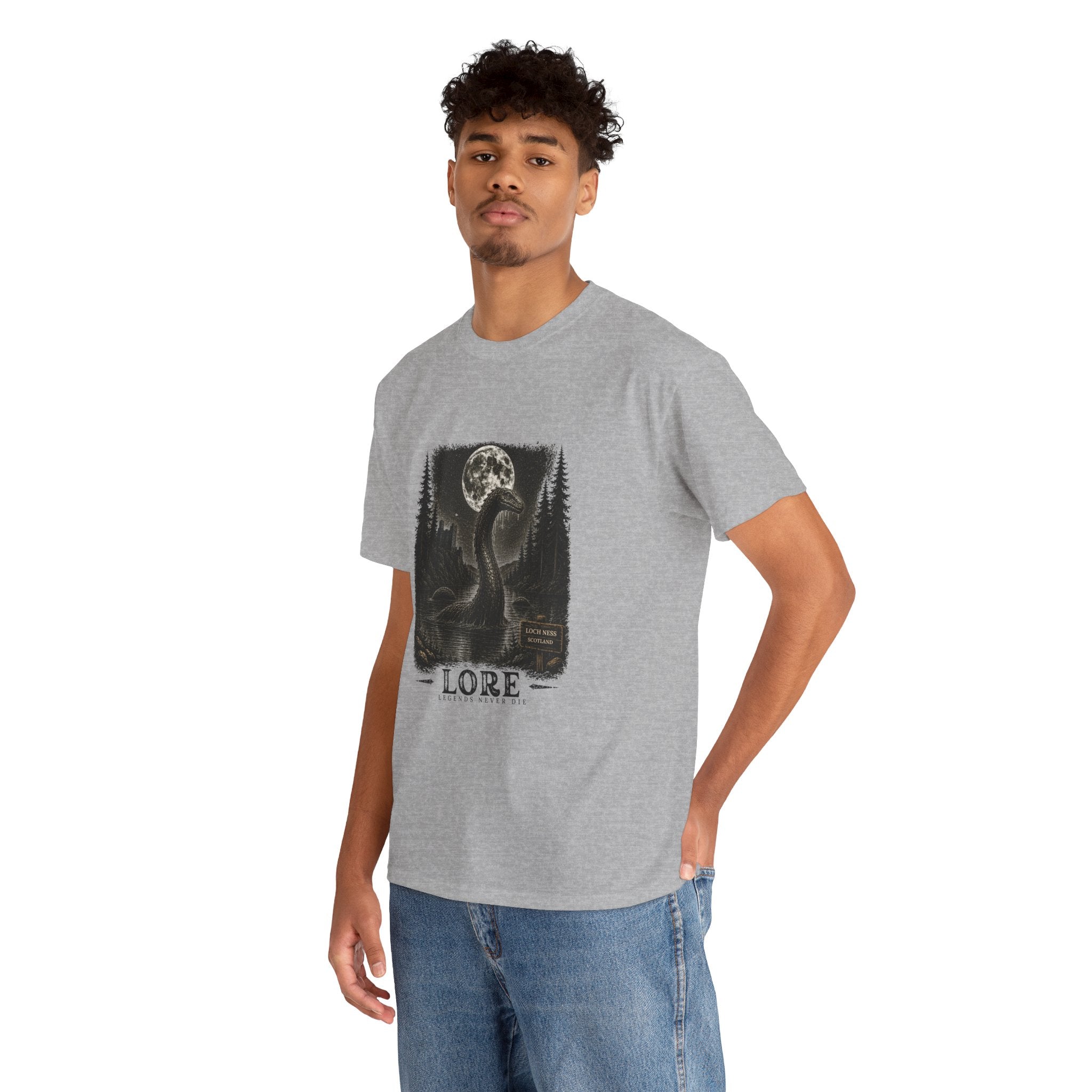 Loch Ness Lore Tee Legends Never Die