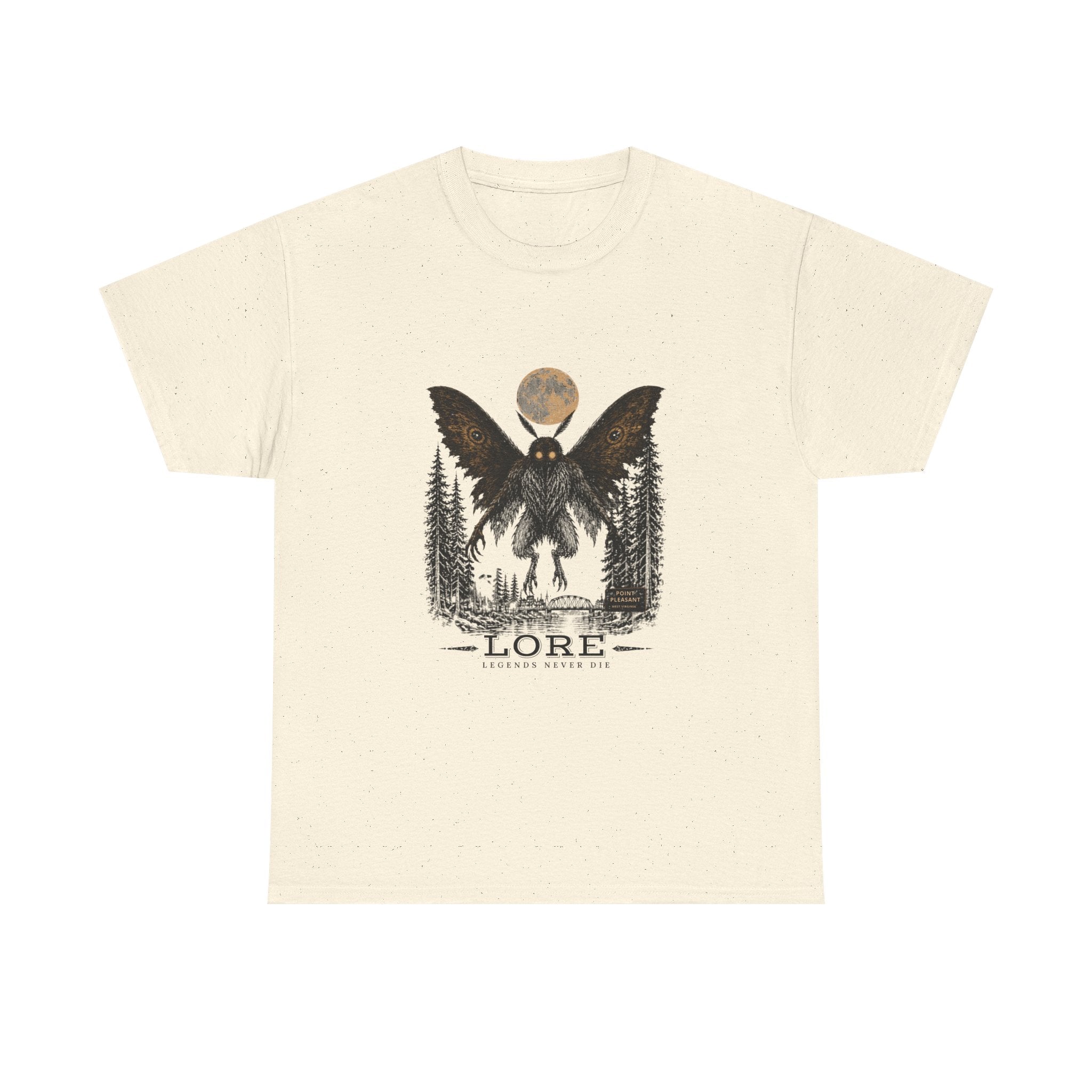 Mothman Lore Tee Legends Never Die